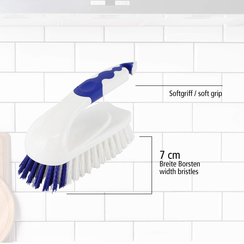 Lantelme 4231 Bathroom Cleaning Brush Set Brushes Grout Brush Tile