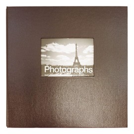 Delfonics PD Photo Album with Edelvis Frame Dark Brown