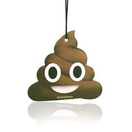 Poop Car Air Freshener - Ocean Scent