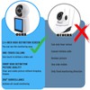 Hillylolly Indoor WiFi Surveillance Camera, 3K Dog Camera with App