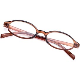 „ÄêBayonetta glasses„ÄëTrendy Fake Glasses Small Rectangular Y2K Eyewear with Anti Blue Light for Women's Cosplay and Daily Style:_Z03- Red Oval Frame_Clear