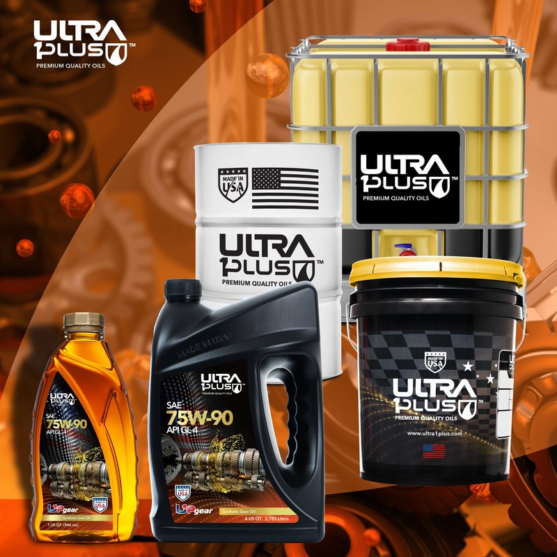 ULTRA 1PLUS SAE 75W-90 Synthetic Gear Oil, API GL-4 (5