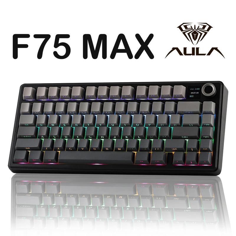 Aula F75 MAX Wireless Mechanical Keyboard 75% Layout Hot Swappable