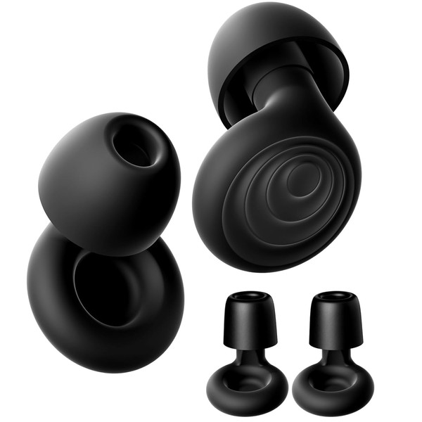 Noise Cancelling Ear Plugs, Reusable Ear Protection, Ear Plugs for