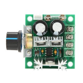 Vikye 12V-40V 10A PWM DC Motor Governor, Motor Speed Controller Module PWM PWM DC Motor Governor Stepless Variable Speed Control Switch Module