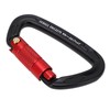 Auto Locking Rock Climbing Carabiner D Shaped Carabiner Yoga Hammock