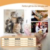 Mounidso Cat Blanket, Kitten Flannel Blanket Gifts for Women, Soft