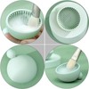Recipiente de Silicona para Lavar Brochas de Maquillaje Portátil Diseño