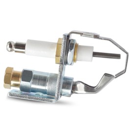 Q345A1305 Target Type Pilot Burner Ignitors Assembly Compatible With Honeywell S86 S860 S8610 S8670 Intermittent Natural Gas & Propane Furnace Igniters, B Type Mounting Bracket With BCR-18 Orifice