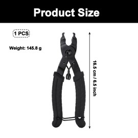 ZPLASK 1 Pcs Bike Chain Tool, Quick Link Pliers, Professional 2 in 1 Easily Repair Remove Broken Links Chain Tool, Portable Quick Opener Chain Link Removal Tool Suit for Road Mountain Sports Bike