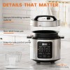 Sweetcrispy 6 QT Electric Pressure Canner 12-In-1 Multi Cooker Electric