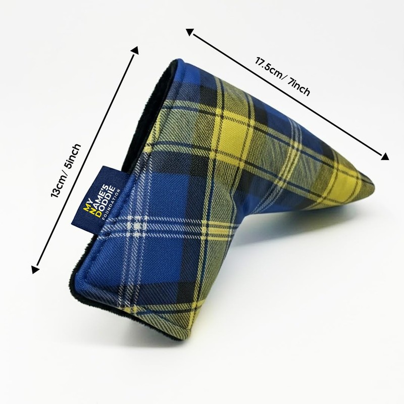 Royal & Awesome My Name'5 Doddie Blade Putter Headcover, Magnetic