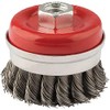 Draper 41447 Twist Knot Wire Cup Brush, 60mm x M14