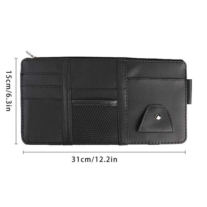 2 Packs Car Sun Visor Pocket Organizer for Car Truck,