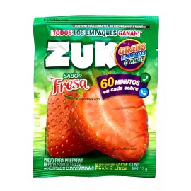 ZUKO 12-Pk ZUKO Fresa/Strawber