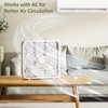 Simple Deluxe 20” Box Floor Fan, 3-Speed Cooling Fan with