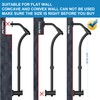 Egretshower Handheld Showerhead & Rain Shower Combo for Easy Reach,
