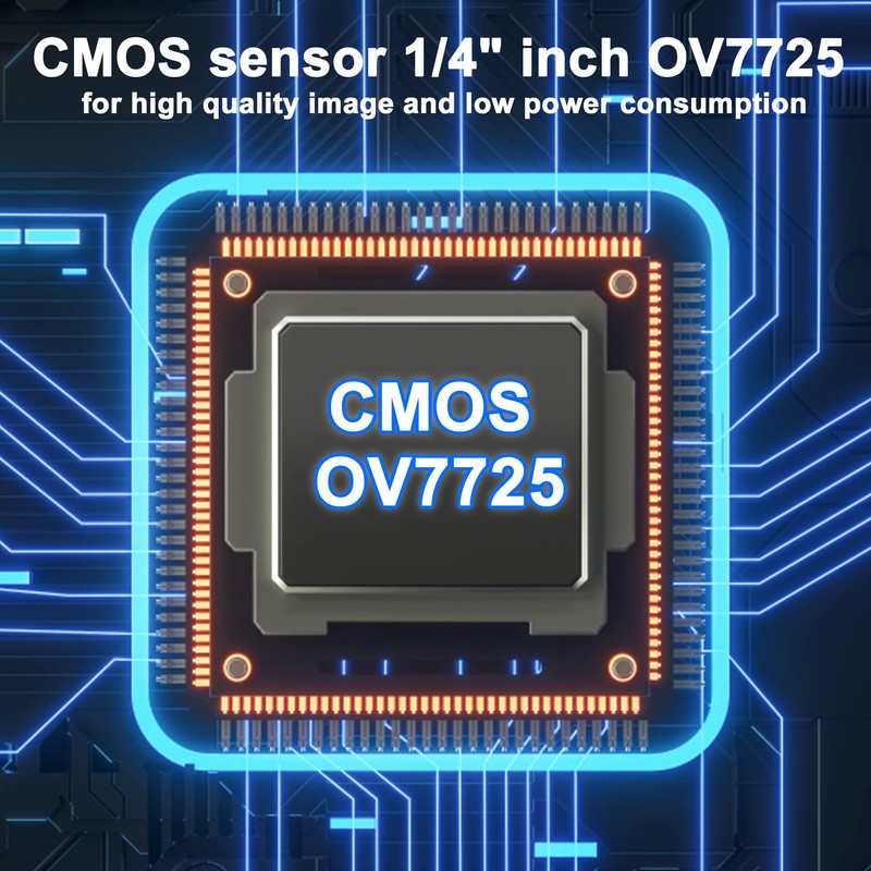 CODSOK USB Camera Module Board 60fps 480P OV7725 CMOS VGA
