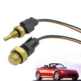 ZOKYUYS Engine Coolant Temperature Sensor Switch and Connector Pigtail Kit, Compatible with H0nda CR-V Civic Accord Acur CL TL RSX TSX MDX, Replace OE# 37760-P00-003/37870-PJ7-003/37760-PHM-004A