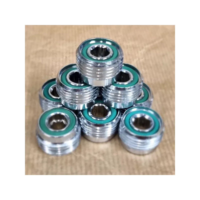 Blue Steel DIN to Yoke Univeral Scuba Diving Valve Tank