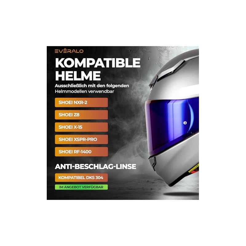 Compatible with Visor Shoei Nxr 2 - Z8 - Xspr