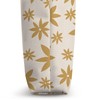 Beige Tan Neutral Modern Floral Pattern Tote Bag