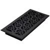 Decor Grates ST614W Scroll Design Wall/Ceiling Register, 6x14 Inches, Textured