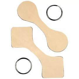 Zelikovitz Folded Key Chain Kit, 2/PK