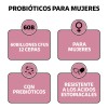 Probióticos Mujer 60 Billion + Prebióticos + Inulina De Agave|
