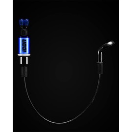 Tandem Baits ICON Hanger Professional Fishing Accessories for Carp Fishing, High Range & Sensitivity, Made of Stainless Steel, Intense Colours, Adjustable Clip, Perfect Fishing Time, Blue