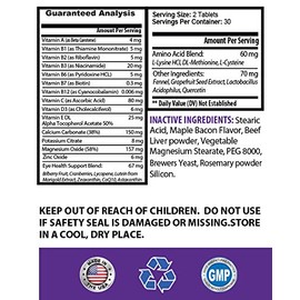 I LOVE MY PETS LLC Dog Eye Care Products - Pets Eye Health for Dogs and Cats - Best Premium Complex - Dog Eye Vitamins Support - 3 Bottles (180 Treats)