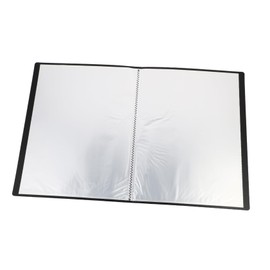 Operitacx Booklet Folder Important Document Organizer A4 File Folder File Folder A4 File Storage Folder Expanding File Folder Multi-Purpose File Folder Paper Folders Plastic Black