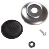 LEEQBCR 4 Pieces Pot Lid Replacement Knobs, Stainless Steel Lid