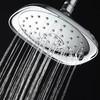 High-Pressure 3-function Giant 7.3-Inch Designer Rain Shower Head w/High-Power Pulsating