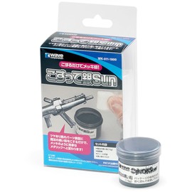 Wave Rubbed Silver Sun Hobby Material WK-011
