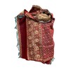 Reversible Tibetan Yak Pashmina Wool Floral Scarf Shawl Wrap Blanket