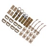 Molle 30 Pcs Multipurpose Plastic Backpack Attachments Practical Travel Travel