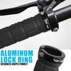 TOPCABIN Bike Grips Double Lock Bicycle Handlebar Grips Rubber Grips