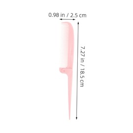 Beavorty Tail Combs for Hair Styling 2pcs Portable Scalp Sweep Comb Detangler Hair Brush Styling Tools for Women