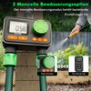 RESTMO RF Remote Control Irrigation Computer Water Timer for Outdoor