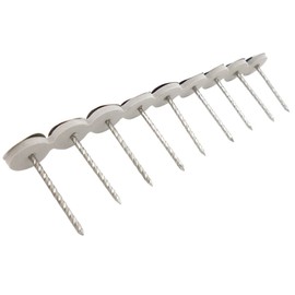 Yawata Screws, Stainless Steel Connected Umbrella Nails (9 x 5 Rolls) 3.5 inches (90 mm)