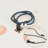 LINY Ocean Animal Bracelet Wrap Rope Bracelet Shark Dolphin Turtle