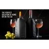 The Wine Chiller Wine Cooler Sleeve Gray