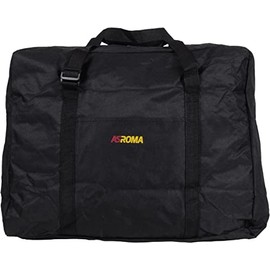 AS Roma Unisex Lockable Travel Bag Black, black
