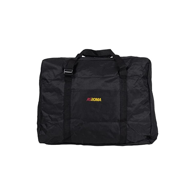 AS Roma Unisex Lockable Travel Bag Black, black