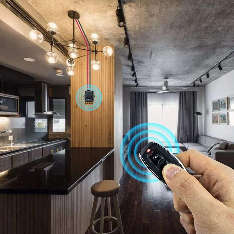 auvrtioa 40A Interruptor de Control Remoto inalámbrico de Alta Potencia