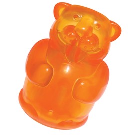 KONG Squeezz Jels Juguete Sonajero con Forma de Castor para Perro, Grande