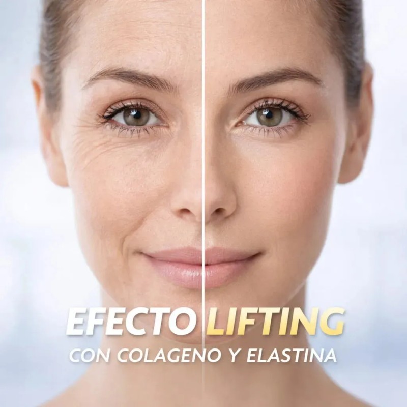 Crema Facial Lifting Con Colágeno Y Elastina 50g Leonella G