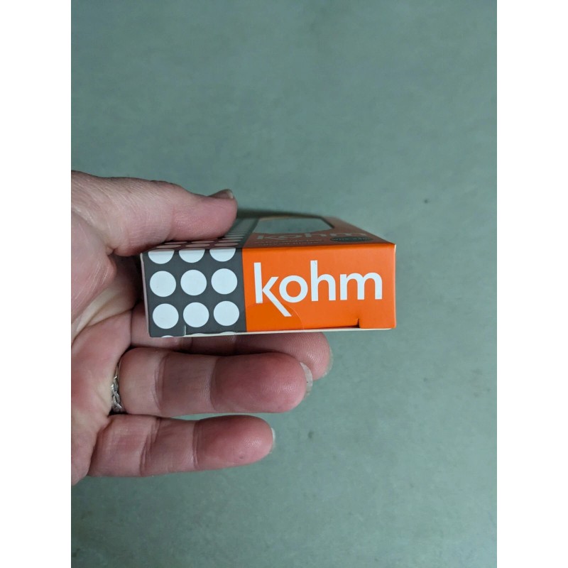 Kohm WHS-540L Extra Wide Jaw Nail Clippers, Curved Blade, Rubber