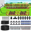 Irrigation 230FT Drip Irrigation System,1/4" Quick Connect Automatic Garden Watering